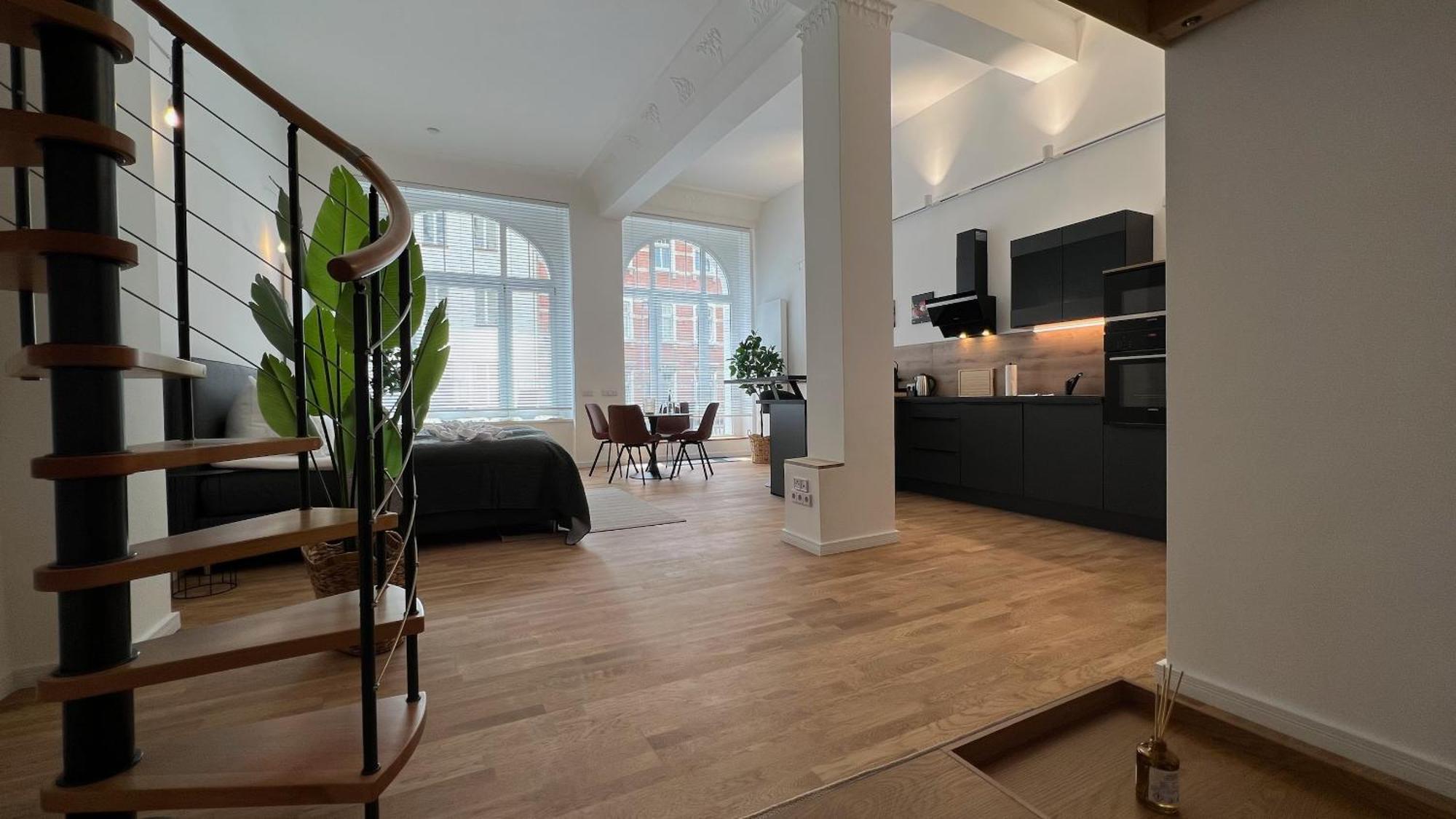 Neu! City-Loft-Apartment Im Goethe Palais I 5P I Lift I Parkplatz I Zentrum I Helios 아우에 외부 사진