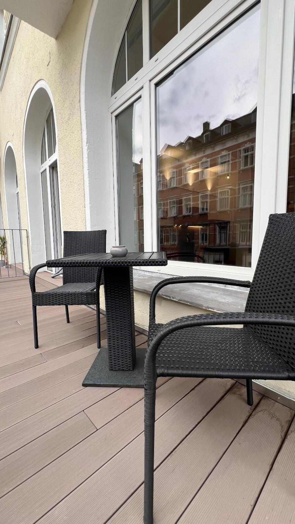 Neu! City-Loft-Apartment Im Goethe Palais I 5P I Lift I Parkplatz I Zentrum I Helios 아우에 외부 사진